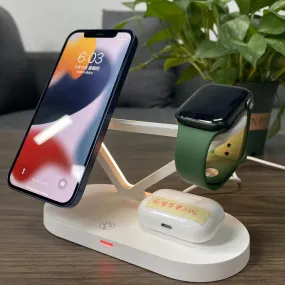 15W five-in-one Magnetic Wireless Charger for Apple iPhone13/12 Magnetic Watch S7airpods