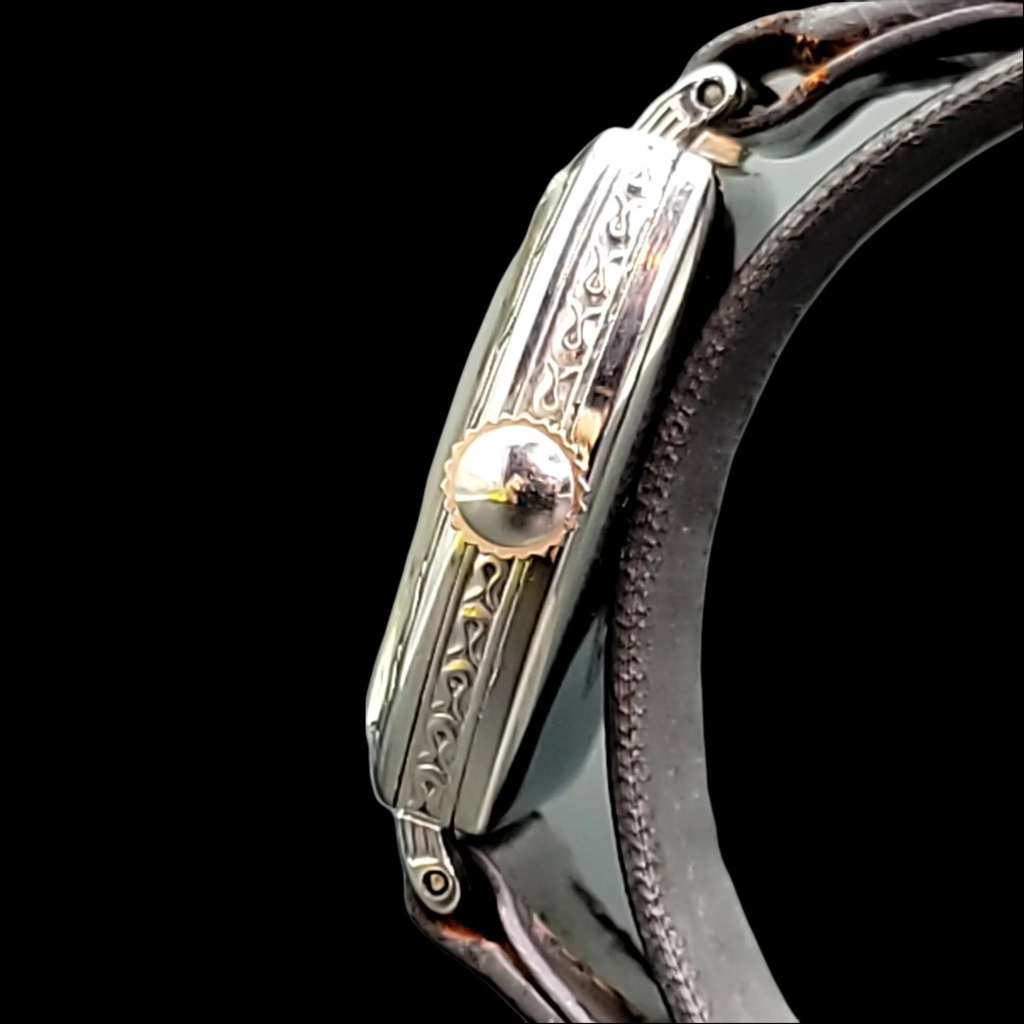 1929 Illinois Whippet Barrel Tonneau Engraved Case Grade 903 15 Jewels