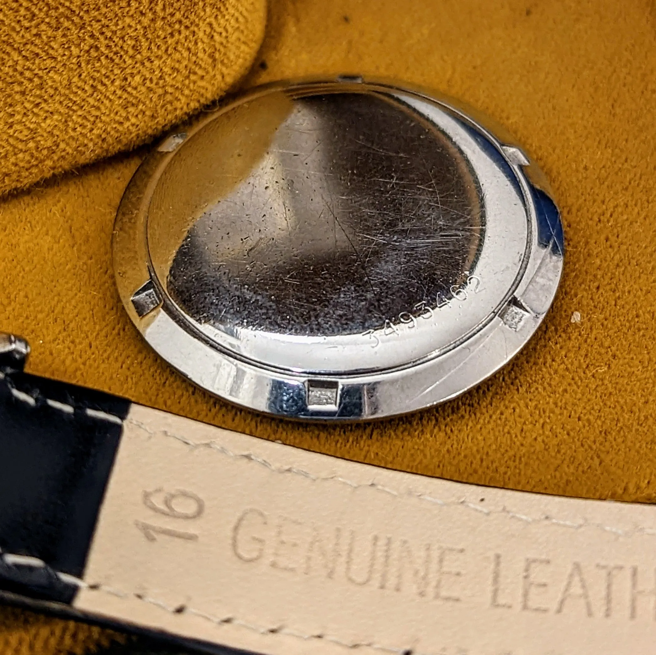1950s ETERNA-MATIC Watch Vintage Automatic Wristwatch Fancy Lugs! - Box   Papers!