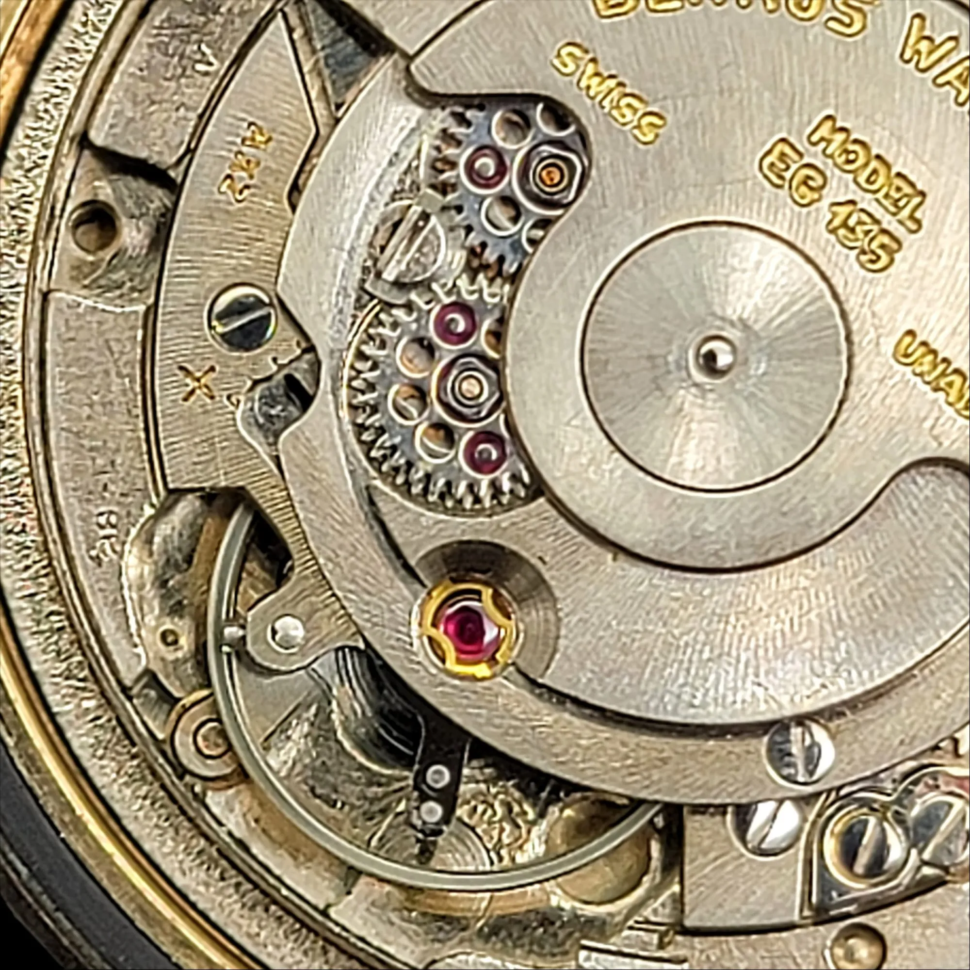 1960's BENRUS Three Stars Self-Winding Watch Cal. ETA 2375