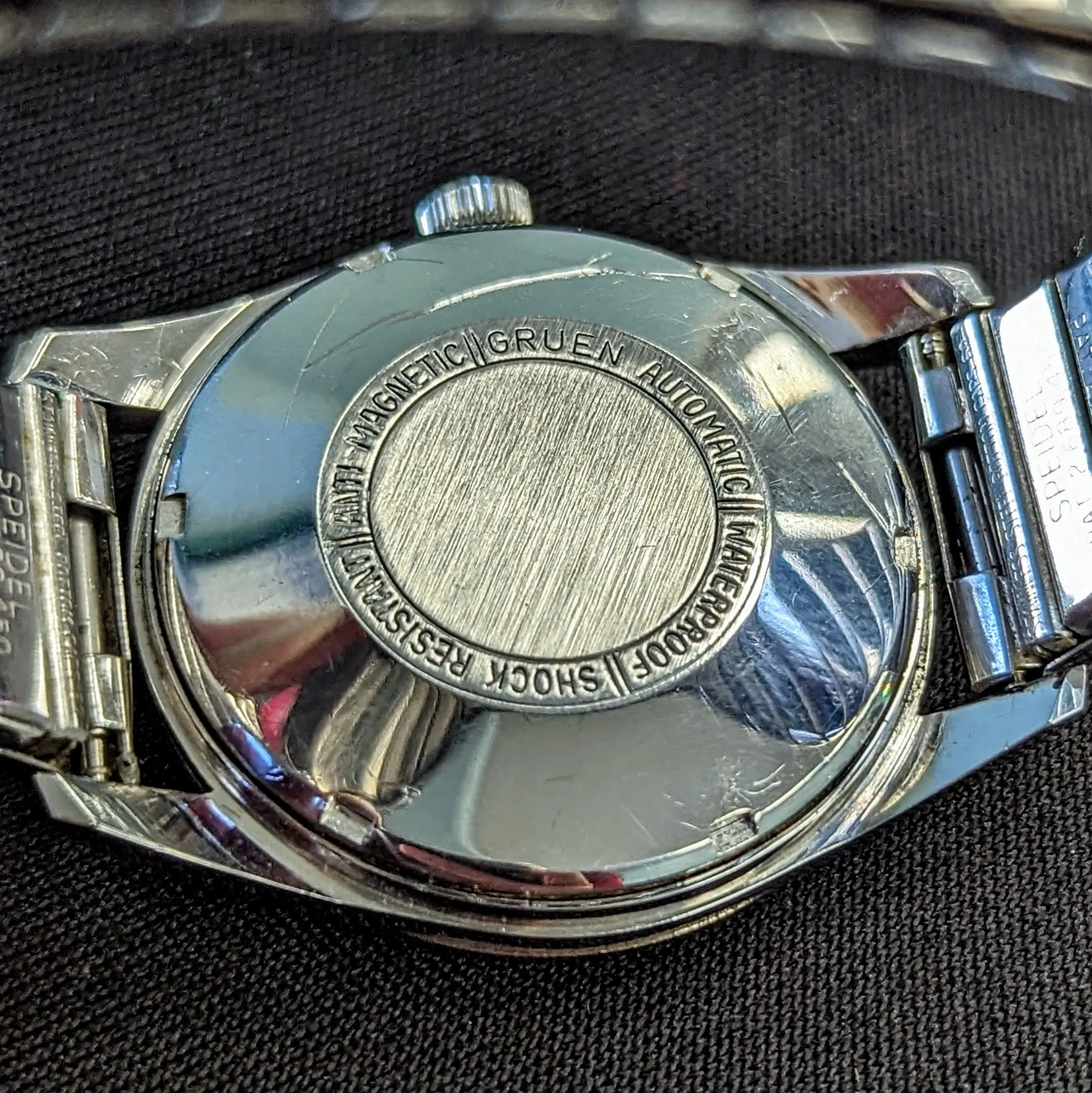 1960's GRUEN Precision Autowind Wristwatch 25 Jewels Cal. 712CA Swiss Made Watch