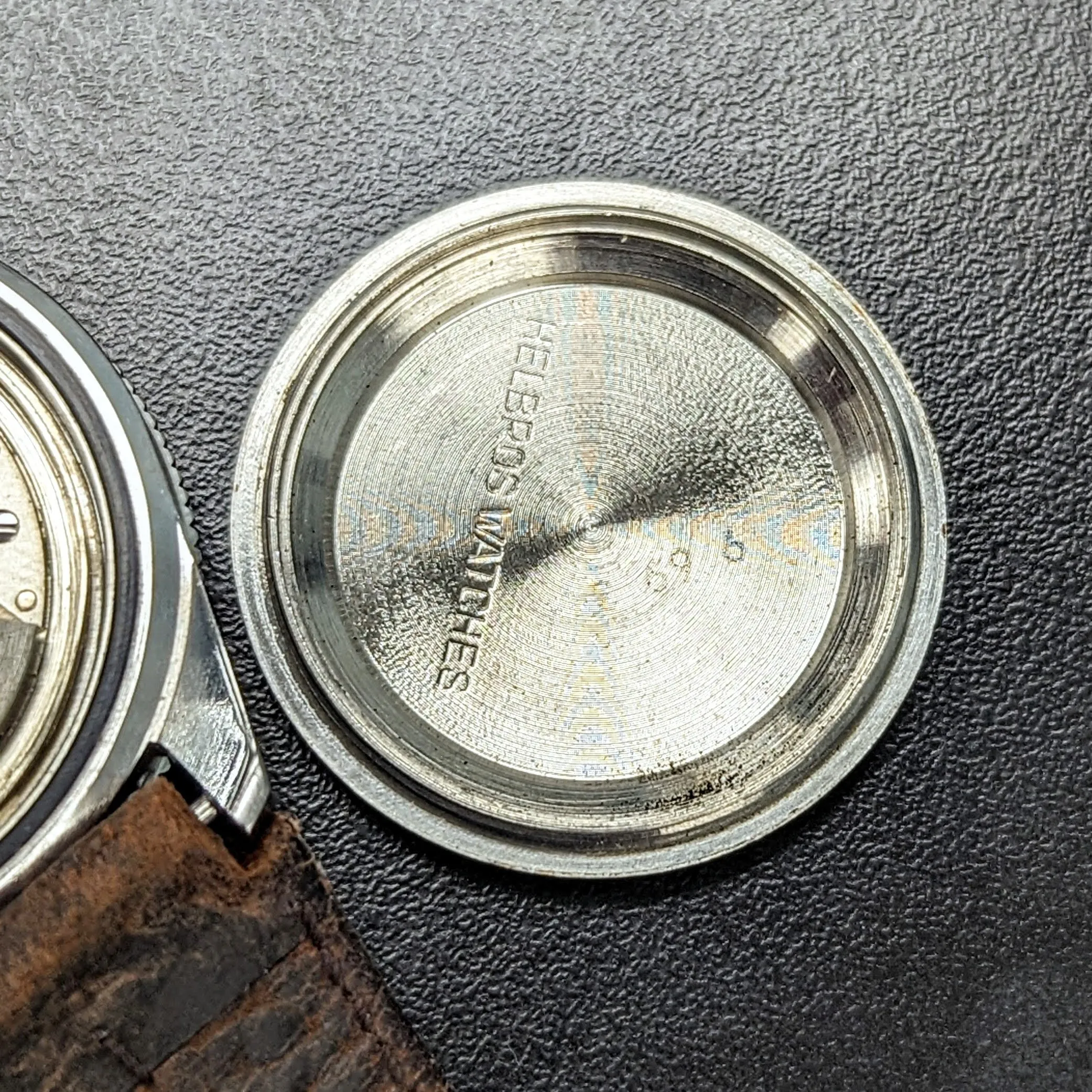 1960s HELBROS Invincible Skin Diver Automatic Wristwatch 17 Jewels Cal. PUW 1461 Germany Made
