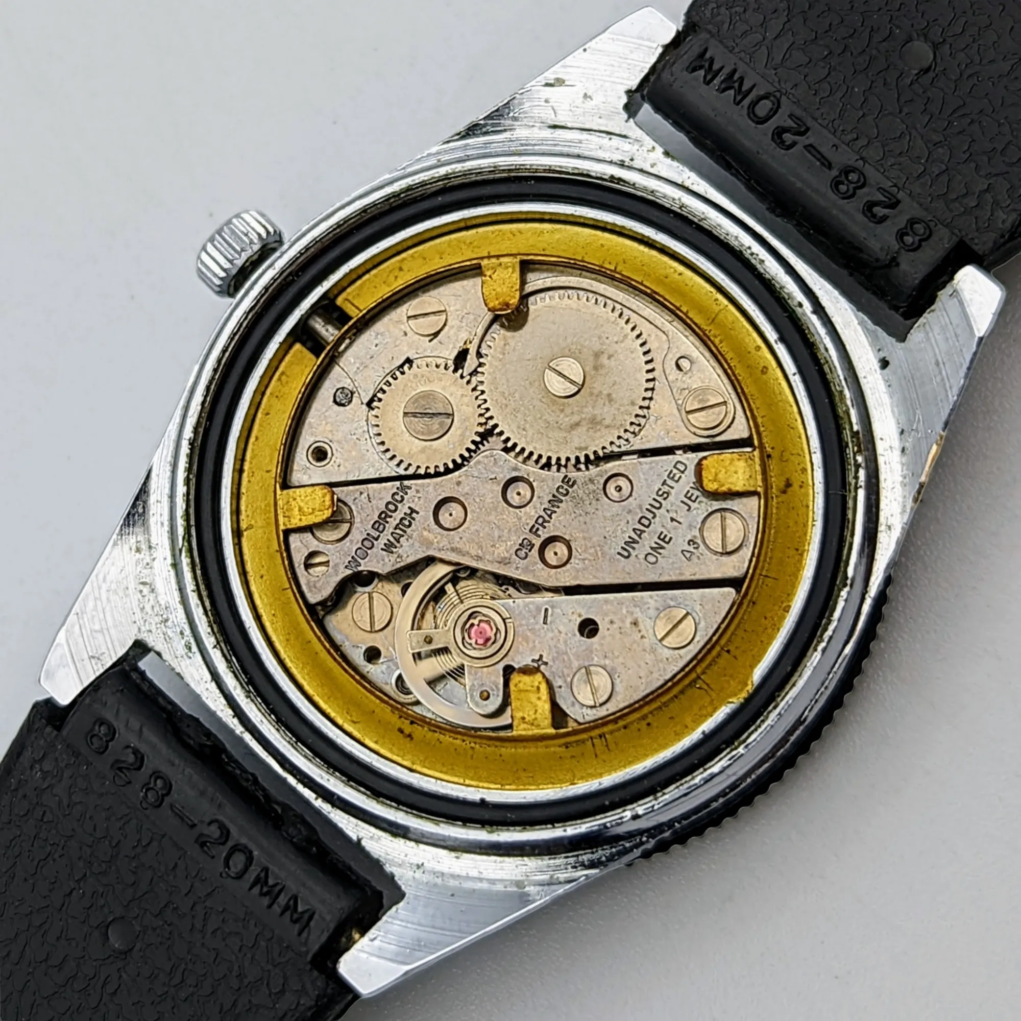 1960's WOLBROOK The Skindriver Worldtimer Watch France Made
