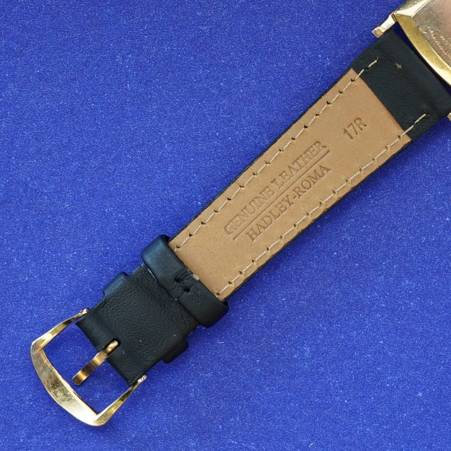 1967 BULOVA Banker "GG" Watch 17 Jewels Cal. 6CT Tank Case Swiss Made Wristwatch