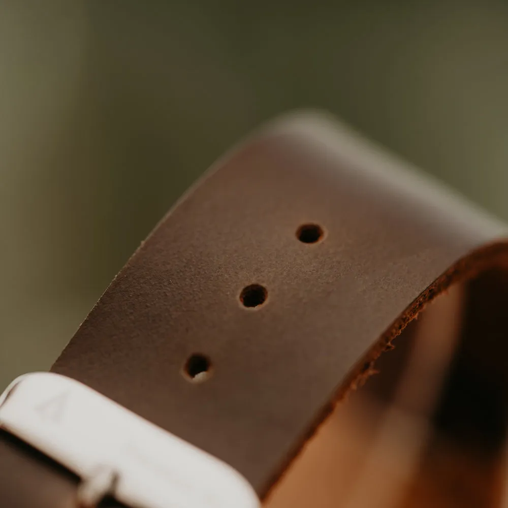 22mm Classic Small Brown Band