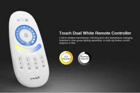 2.4GHz Dual Tone Full Touch 4-zone Remote Controller