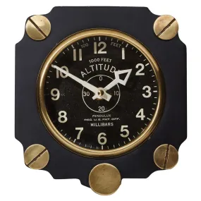 Altimeter Wall Clock