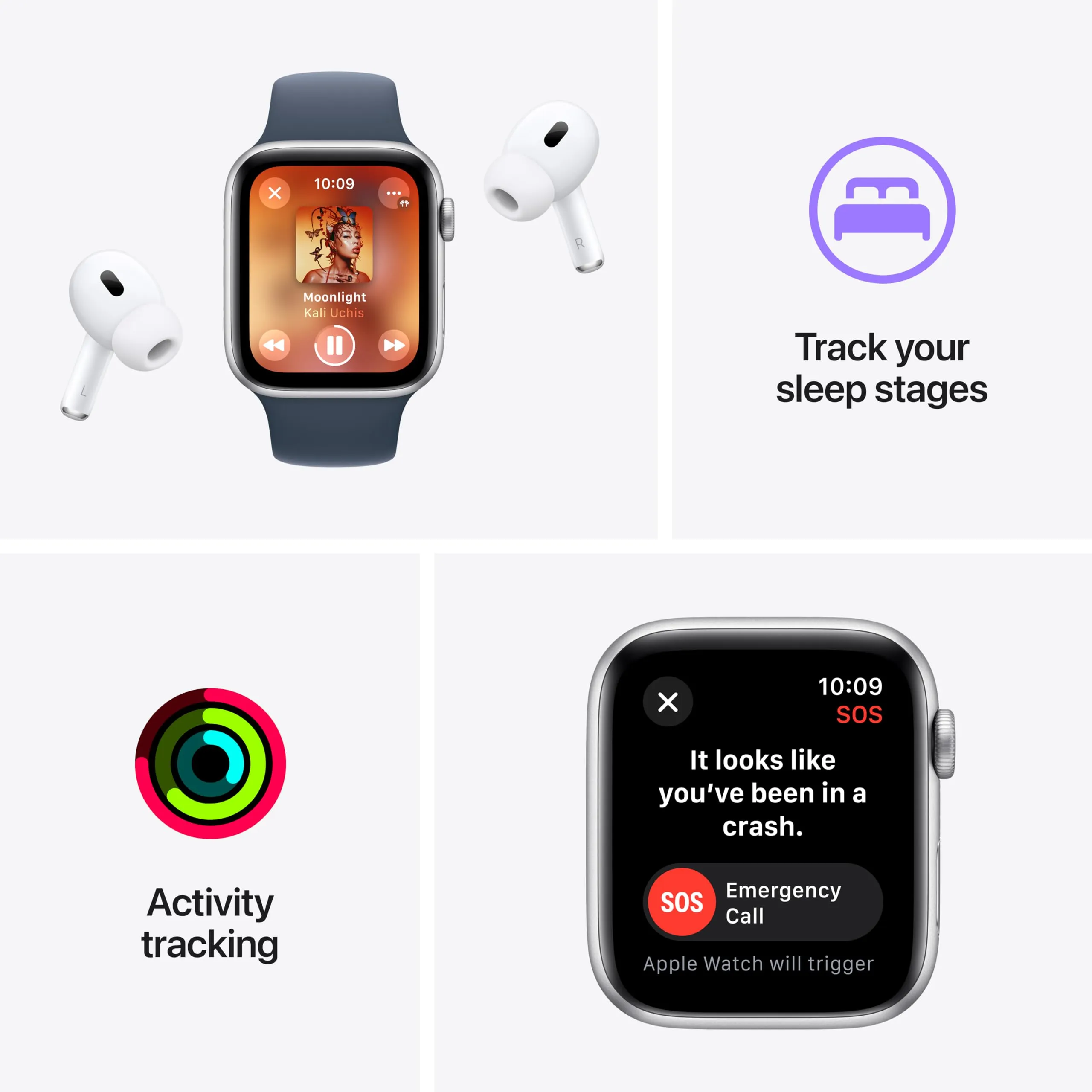 Apple Watch SE 40mm GPS Smartwatch with Band