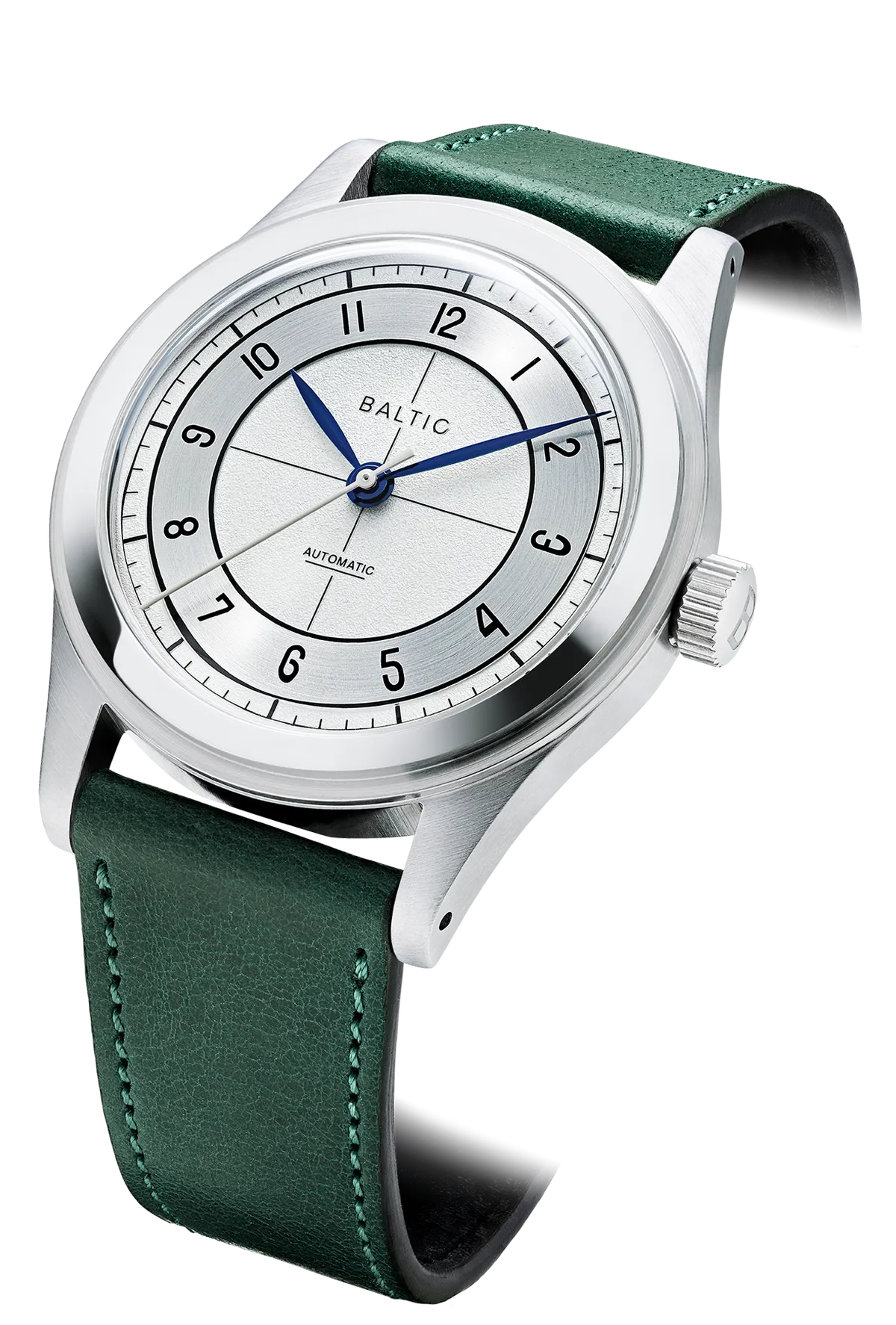 BALTIC HMS 002 SILVER (GREEN STRAP)