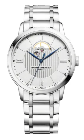 Baume & Mercier Classima Stainless Steel Automatic Silver Dial Mens Watch M0A10525