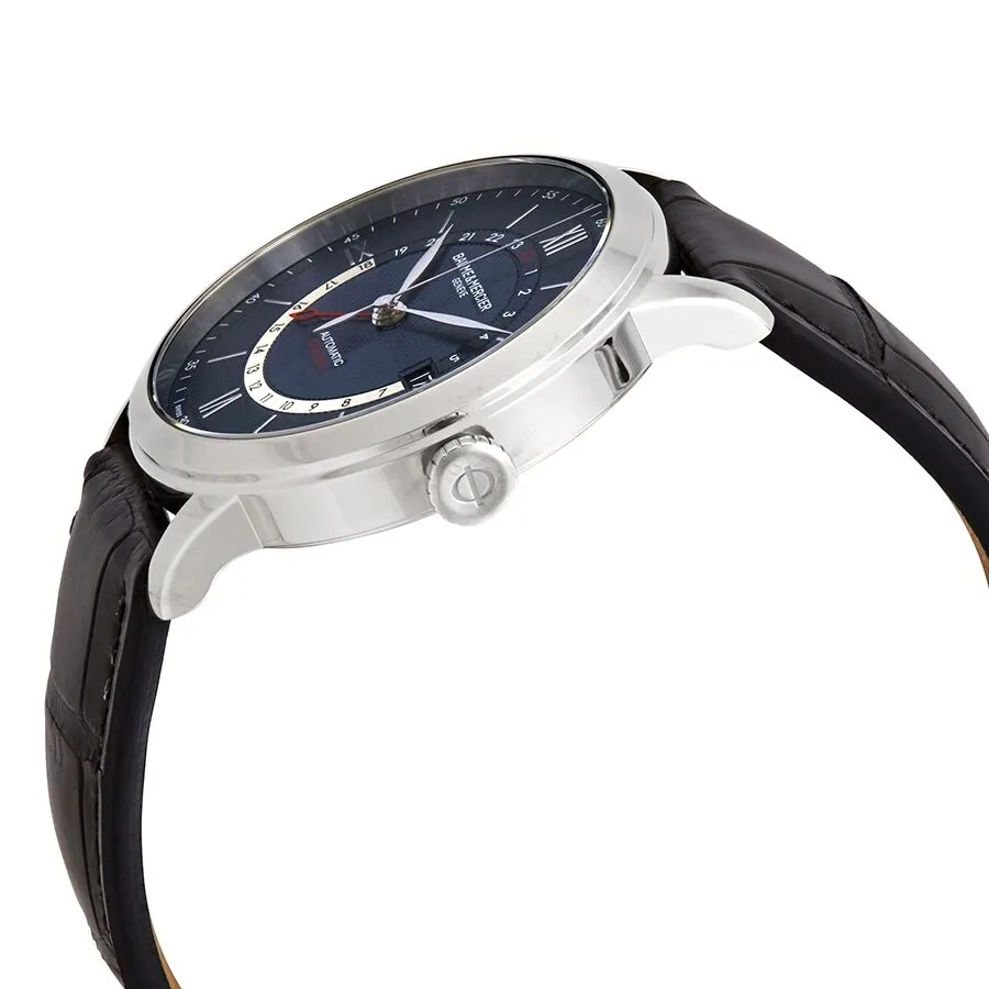 Baume et Mercier Classima Automatic Blue Dial Men's Watch 10482