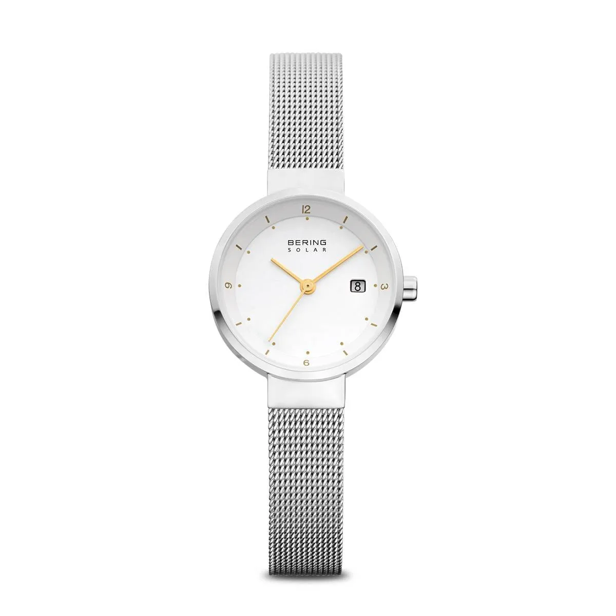 Bering 14426-001 Solar Stainless Steel Mesh Strap Unisex Watches
