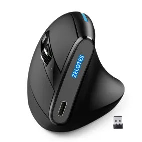 Black F-36A Wireless Mouse with Charging