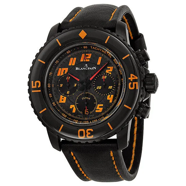 Blancpain 50 Fathoms Speed Command Automatic Chronograph Men's Watch 5785F-11D03-63