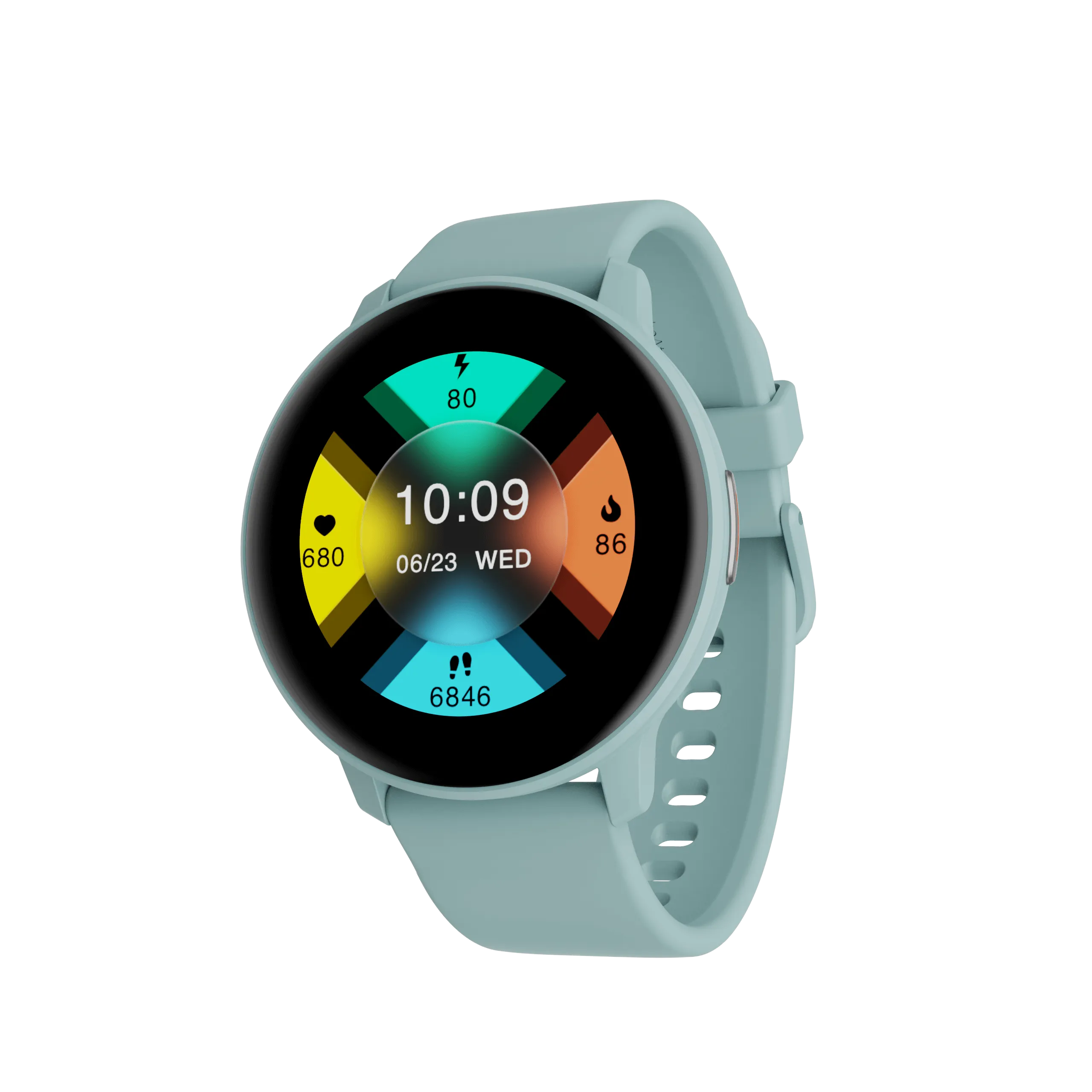 boAt Lunar Connect | Round Dial Smart Watch with 1.28” (3.25 cm) HD Display, BT Calling, Supports Hindi & English Language, Up to 20 contacts, 100  Sports Modes