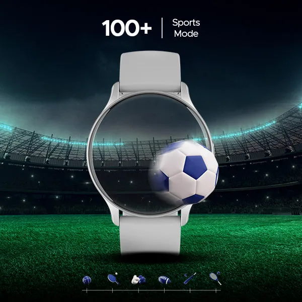 boAt Lunar Peak | Premium Smartwatch with Bluetooth Calling, 100  Sports Modes, AI Voice Assistant, SpO2 measurement