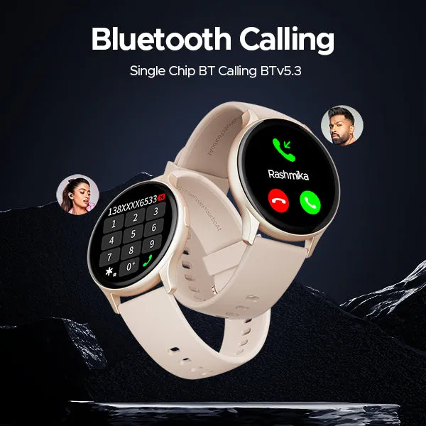 boAt Lunar Peak | Premium Smartwatch with Bluetooth Calling, 100  Sports Modes, AI Voice Assistant, SpO2 measurement