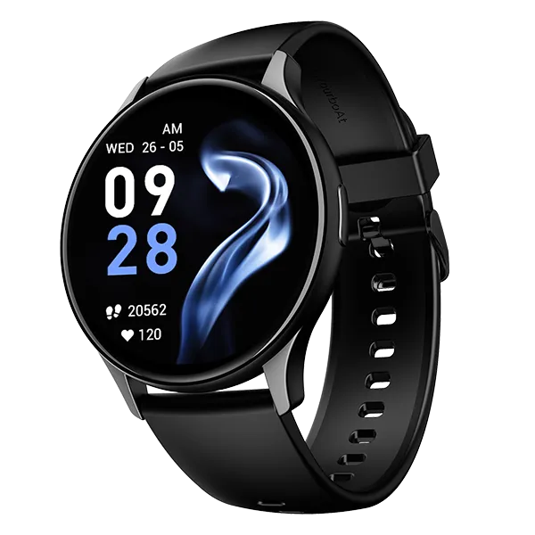 boAt Lunar Peak | Premium Smartwatch with Bluetooth Calling, 100  Sports Modes, AI Voice Assistant, SpO2 measurement