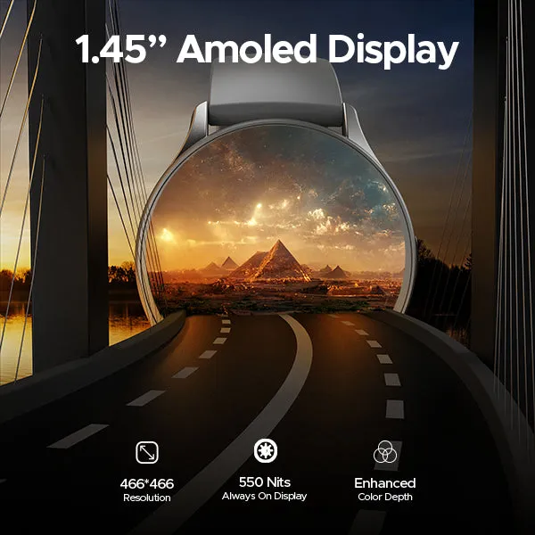 boAt Lunar Peak | Premium Smartwatch with Bluetooth Calling, 100  Sports Modes, AI Voice Assistant, SpO2 measurement