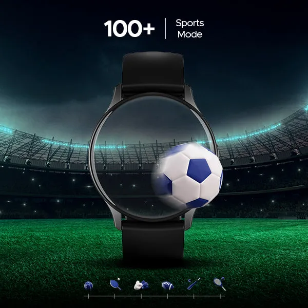 boAt Lunar Peak | Premium Smartwatch with Bluetooth Calling, 100  Sports Modes, AI Voice Assistant, SpO2 measurement