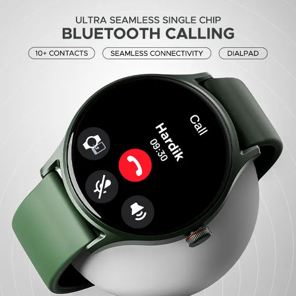 boAt Lunar Vista | Smartwatch with 1.52" (3.86cm) Vivid Round Display, BT Calling,  100  Sports Modes, AI Voice Assistant