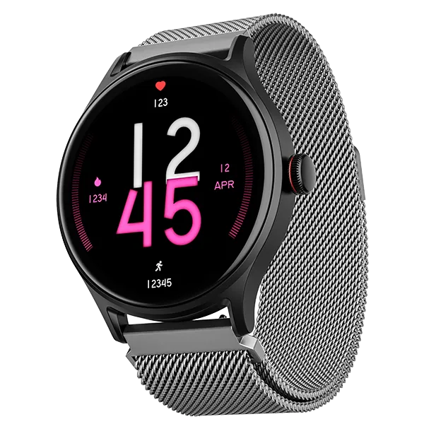 boAt Lunar Vista | Smartwatch with 1.52" (3.86cm) Vivid Round Display, BT Calling,  100  Sports Modes, AI Voice Assistant