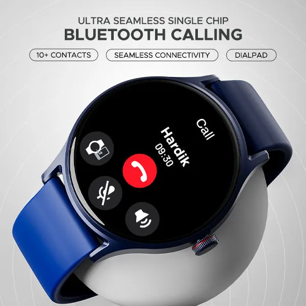 boAt Lunar Vista | Smartwatch with 1.52" (3.86cm) Vivid Round Display, BT Calling,  100  Sports Modes, AI Voice Assistant