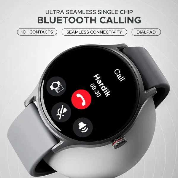 boAt Lunar Vista | Smartwatch with 1.52" (3.86cm) Vivid Round Display, BT Calling,  100  Sports Modes, AI Voice Assistant