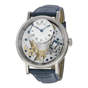 Breguet Tradition Skeleton Dial 18 kt White Gold Men's Watch 7057BB/11/9W6