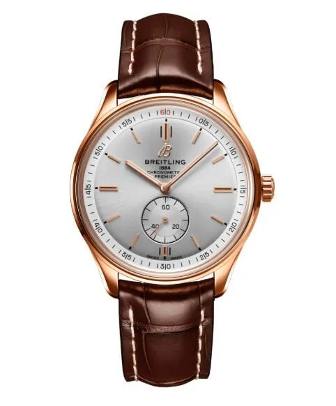 Breitling Premier 40 Automatic Silver Dial Men's Watch R37340351G1P1