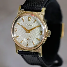 BULOVA 1965 American Eagle "D" Watch 17 Jewels Swiss Made Vintage Wristwatch
