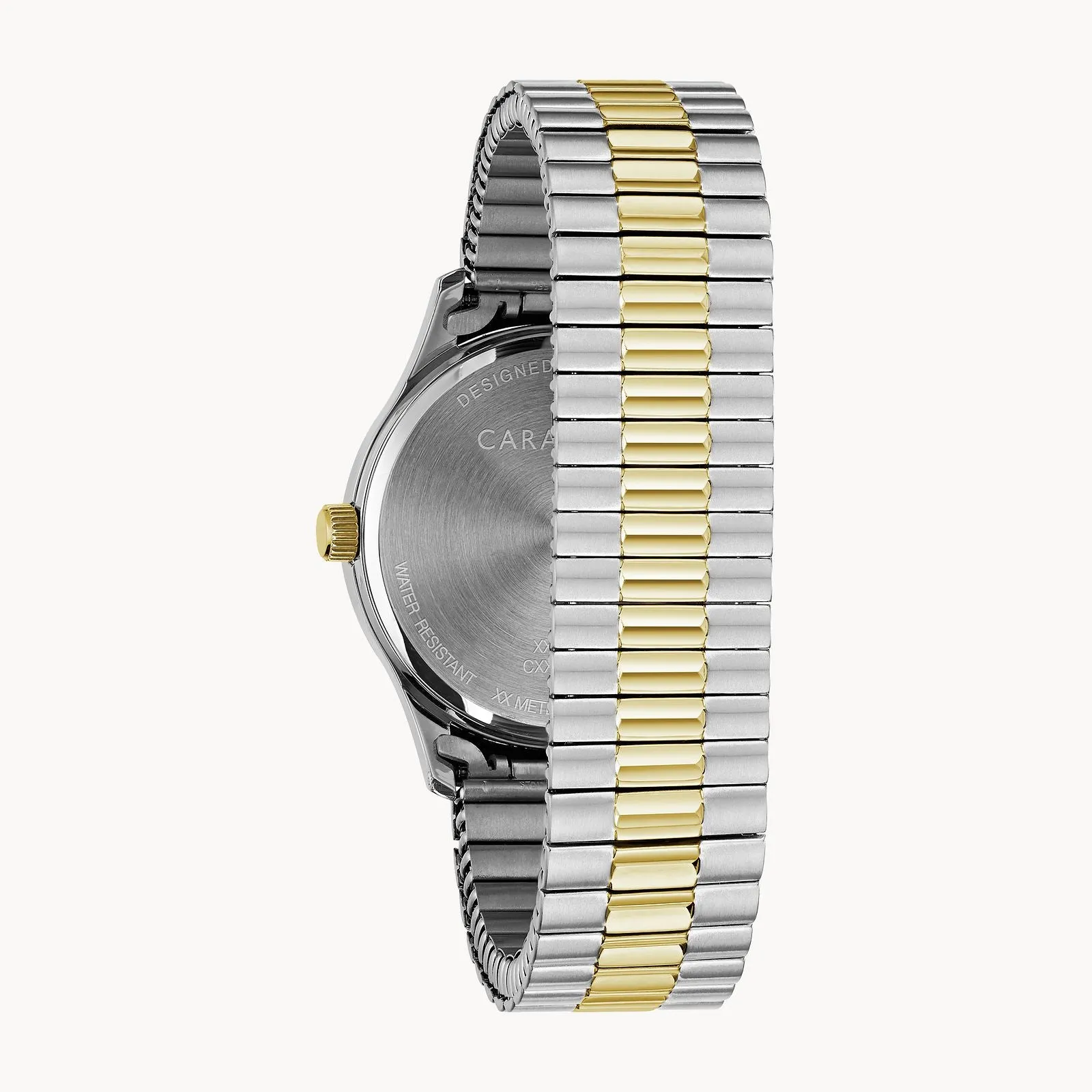 Bulova 45B147 Traditional Caravelle 2 Tone Stainless Steel Strap Men Watches