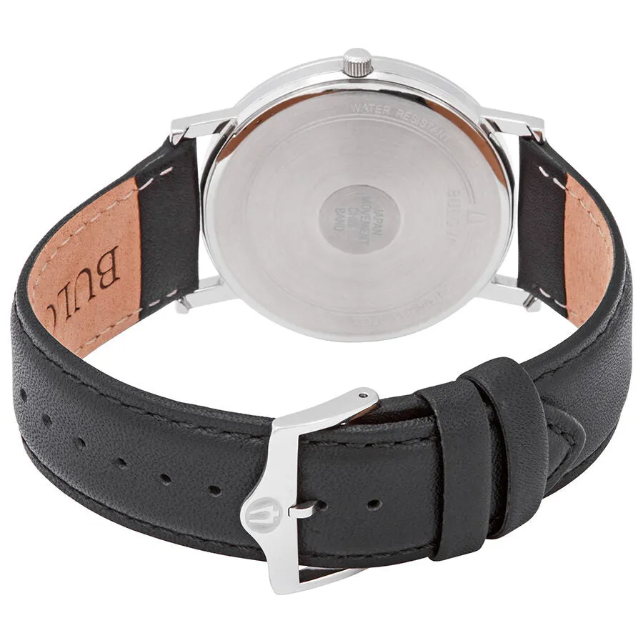 Bulova American Clipper Quartz Silver Dial Men's Watch 96B312