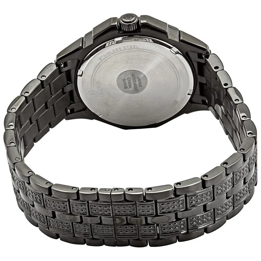 Bulova Octava Black Dial Men's Multifunction Watch 98C134