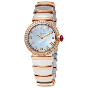 Bvlgari Lvcea Ladies 18 Carat Rose Gold Watch 102475