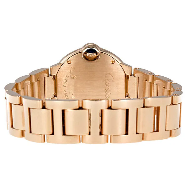 Cartier Ballon Bleu 18kt Pink Gold Small Ladies Watch W69002Z2