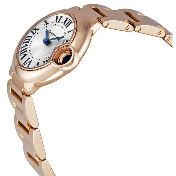 Cartier Ballon Bleu 18kt Pink Gold Small Ladies Watch W69002Z2