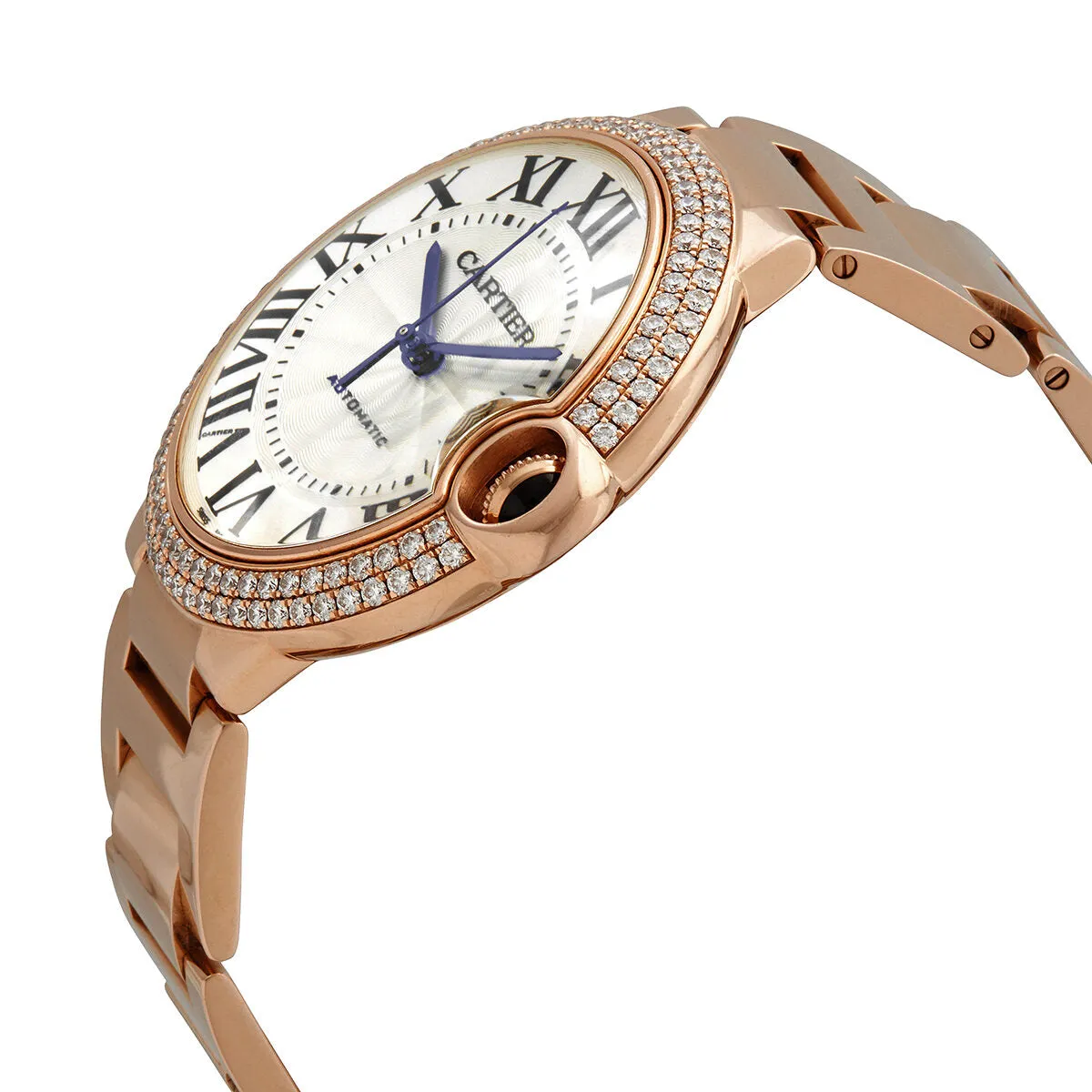 Cartier Ballon Bleu Rose Gold Men's Watch WE9008Z3