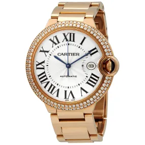 Cartier Ballon Bleu Rose Gold Men's Watch WE9008Z3