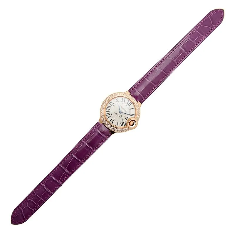 Cartier Ballon Bleu Silver Dial Ladies Watch WE902066