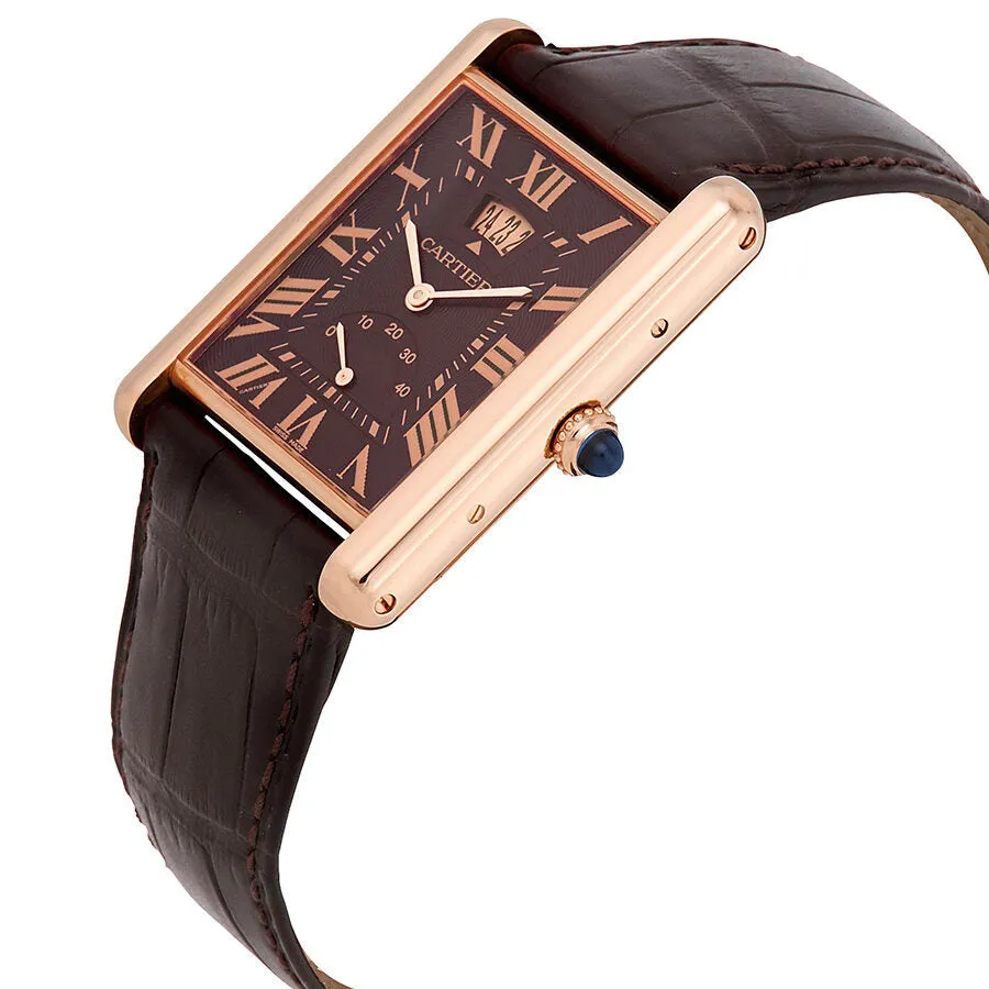 Cartier Tank Louis Brown Dial Men's Watch W1560002