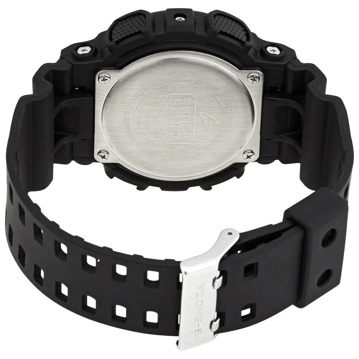 Casio G-Shock Alarm World Time Chronograph Quartz Analog-Digital Black Dial Men's Watch GA140-1A4