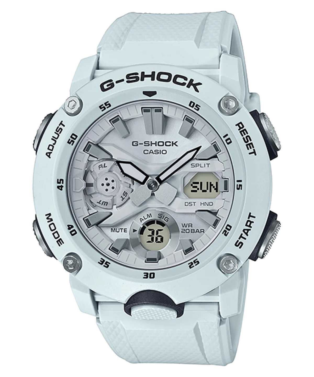 Casio G-Shock Carbon Core Guard Analog Digital Quartz GA-2000S-7A