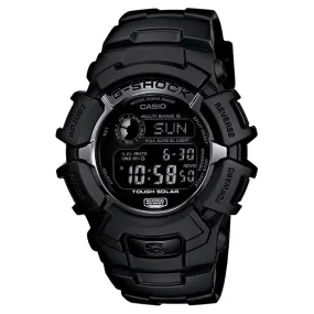 Casio Men's Black Dial Resin Band G-Shock Resistant Multifunction Japanese Quartz Watch - GW-2310FB-1CR