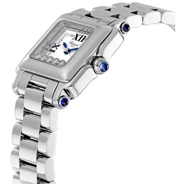 Chopard Happy Sport Diamond Steel Mini Ladies Watch 278893-3006