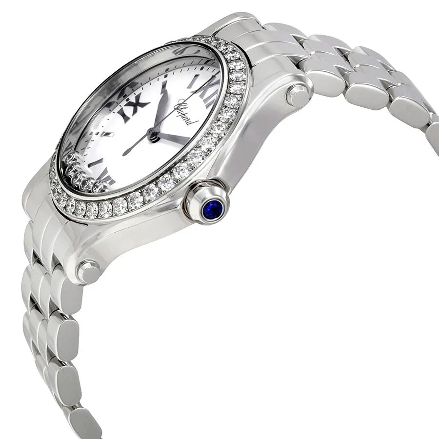 Chopard Happy Sport White Dial Ladies Watch 278582-3004