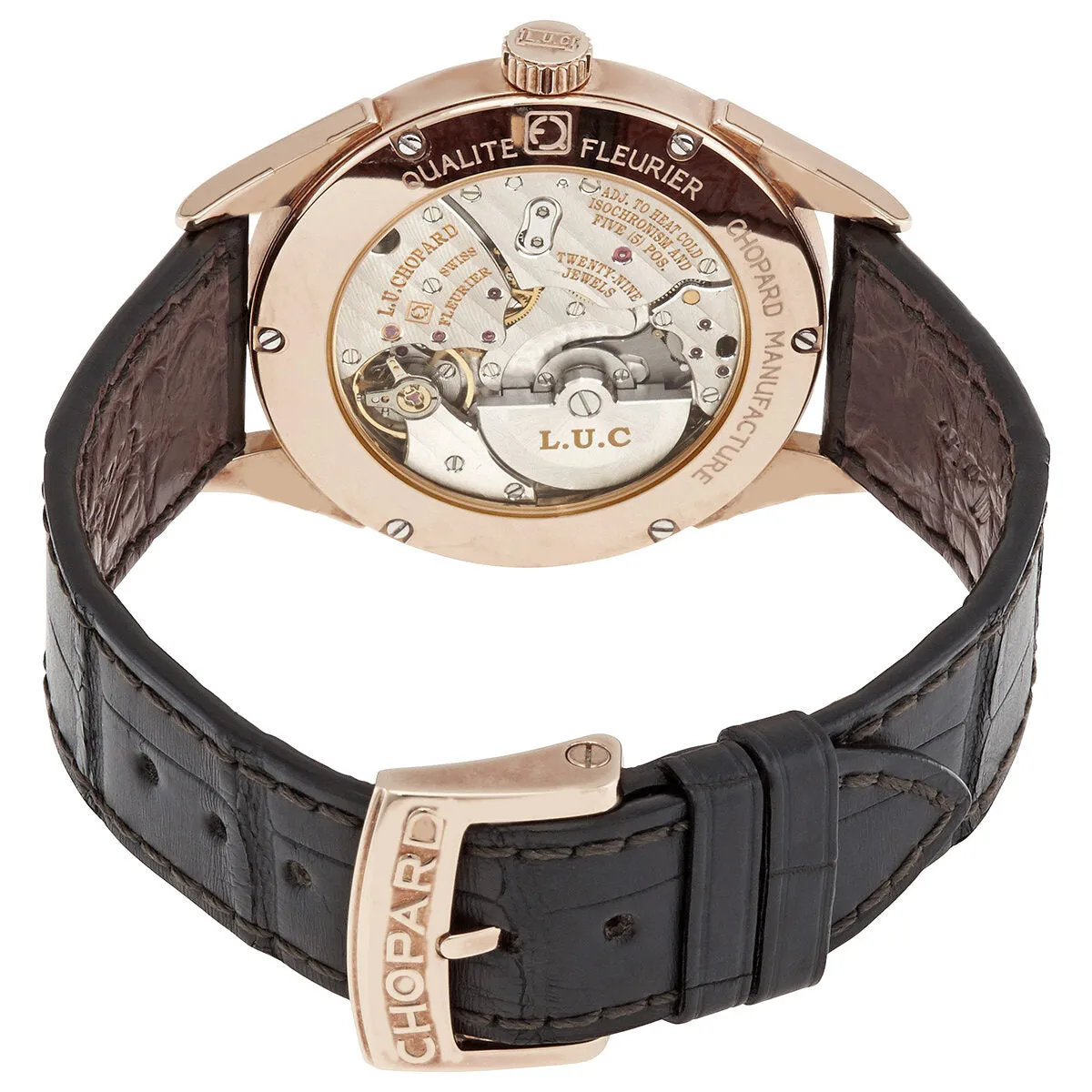Chopard L.U.C Qualite Fleurier Automatic Chronometer Watch 161896-5003