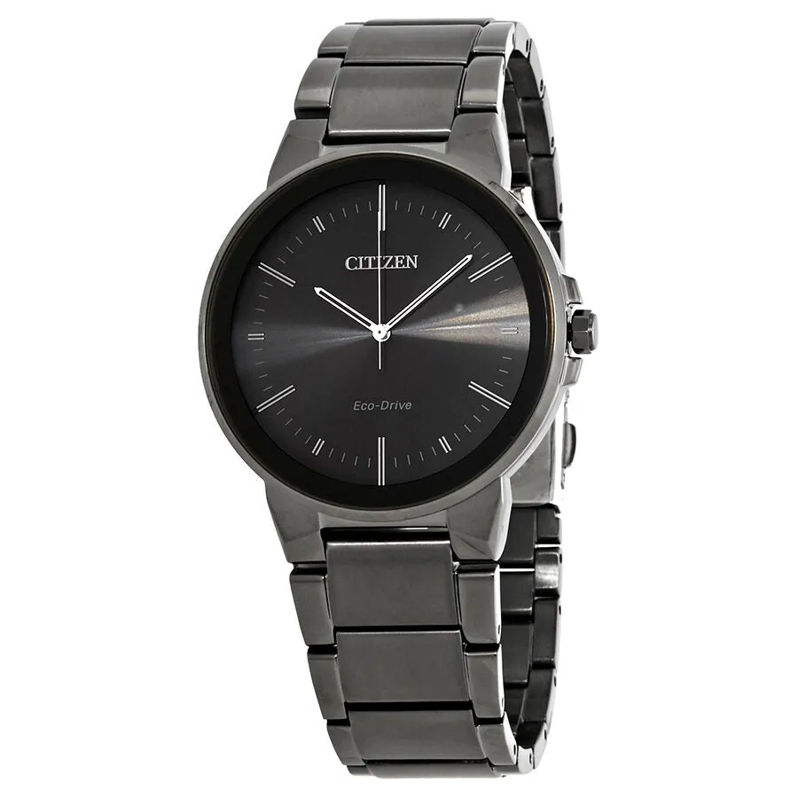 Citizen Axiom Black Dial Men's Watch BJ6517-52E