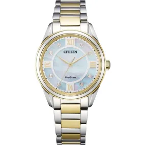 Citizen Eco-Drive Dress/Classic Eco Arezzo Ladies Stainless Steel