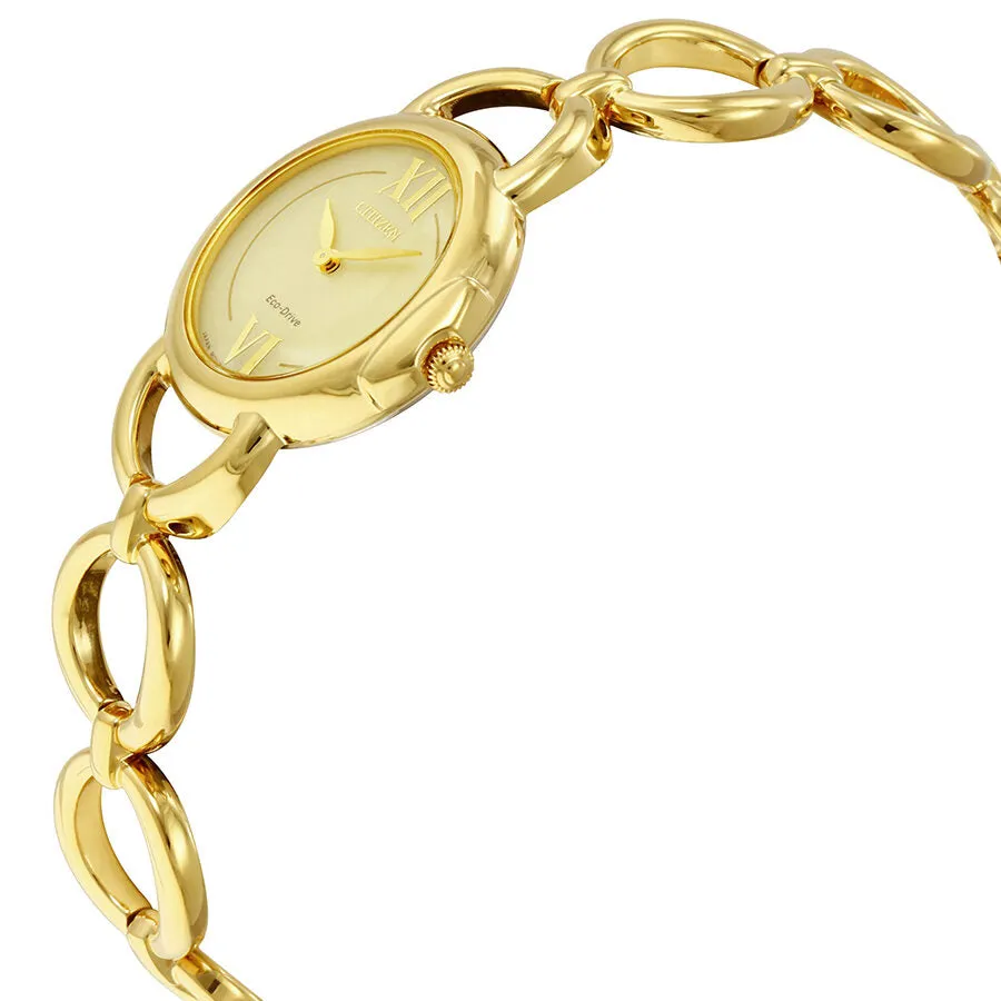 Citizen Jolie Gold Dial Ladies Watch EX1452-53P